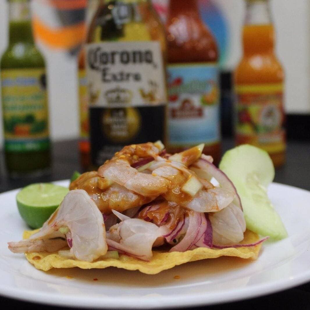Tostada de Aguachile