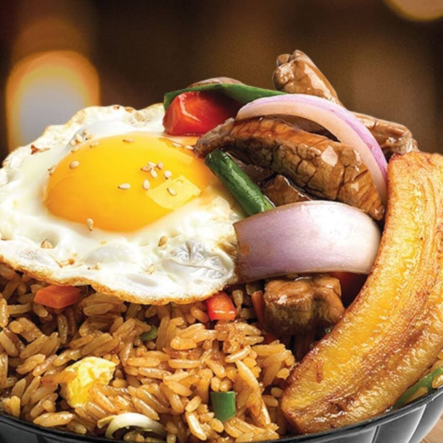 Lomo Saltado a Lo Pobre con Chaufa