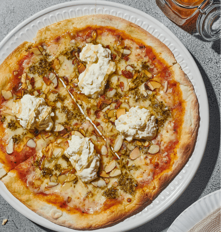 Pesto Burrata Crunch