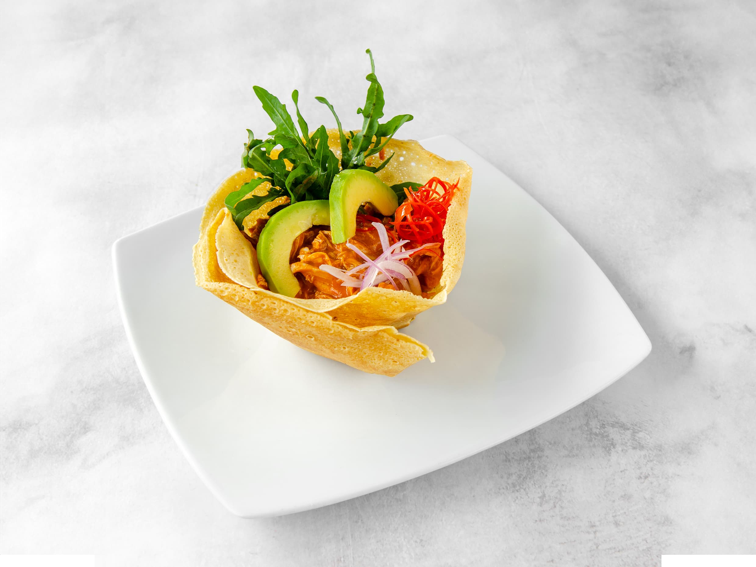 Crepe de Pollo al Ají Panka