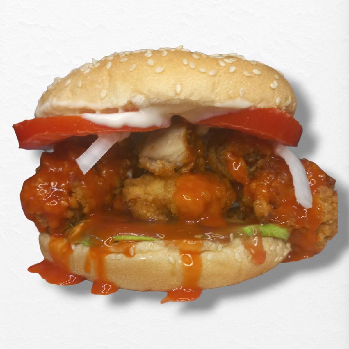 Buffalo Boneless Burger