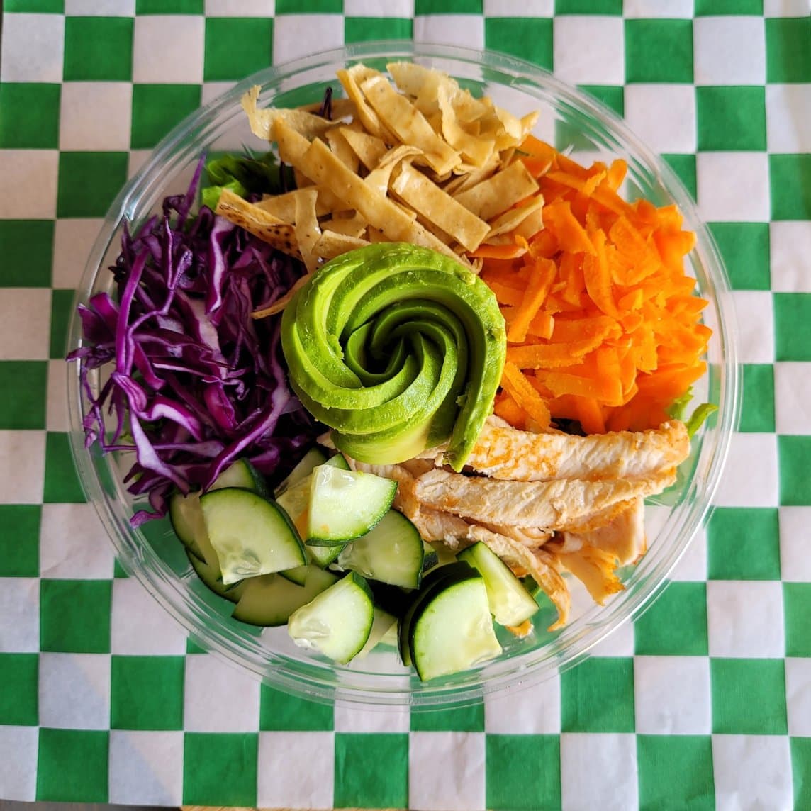 Ensalada avocado crunch