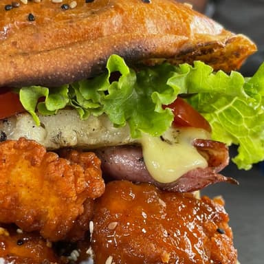 Hamburguesa Chicken Fry