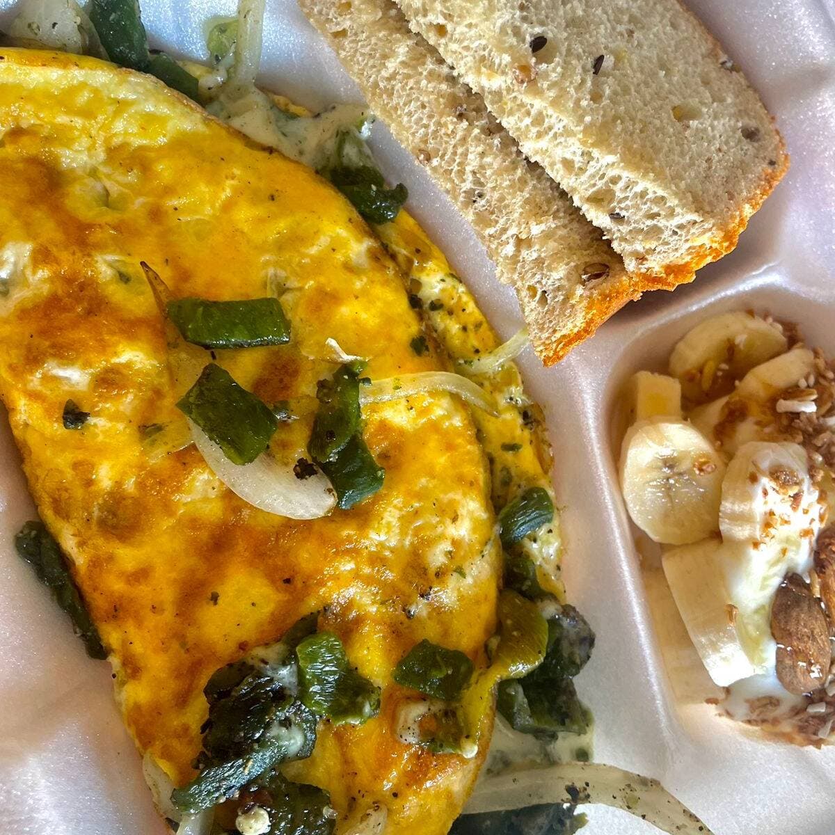 OMELETTE DE RAJAS POBLANAS