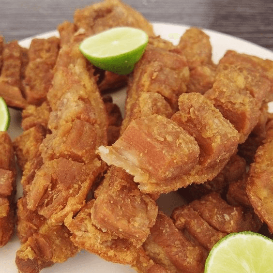 Porción de Chicharrón