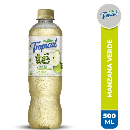 Tropical Té Verde Manzana Cero 500ml