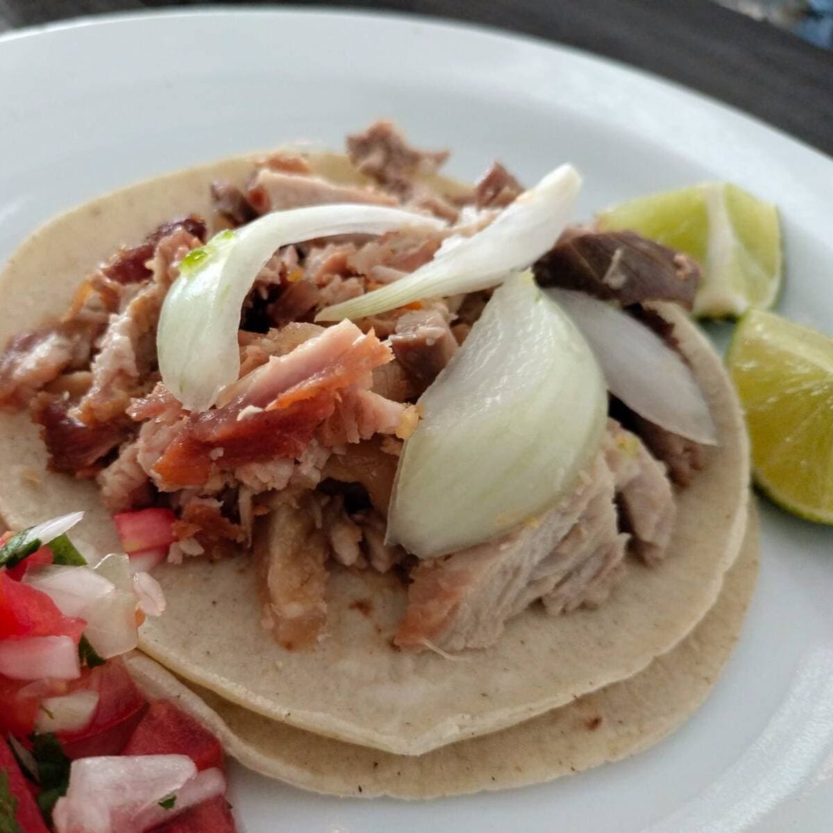Taco de Carnitas (maciza)