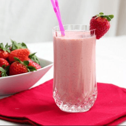Trío de Fresa, Chirimoya y Leche