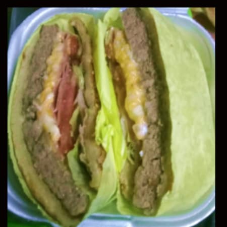 Hamburguesa de Arrachera