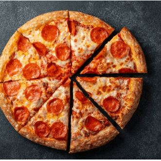 Pizza Pepperoni + 2 Coca Colas 250
