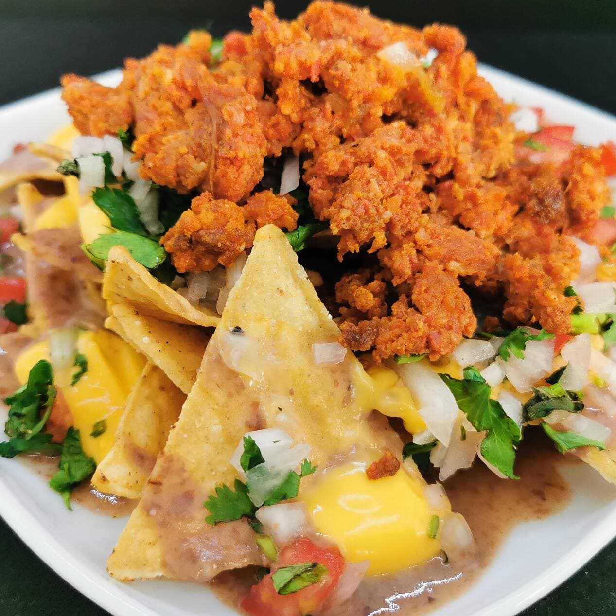 Nachos con Longaniza