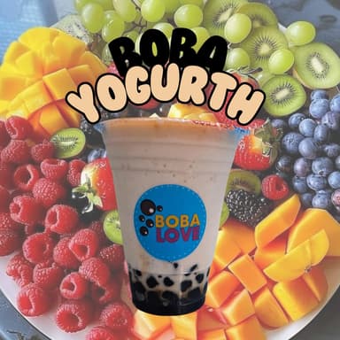 Boba Yogurth Frutas