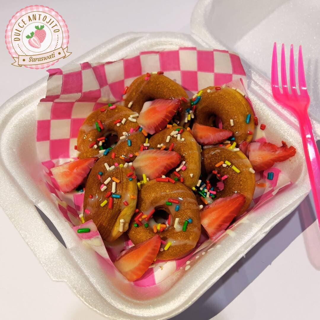 Mini Donitas Topping