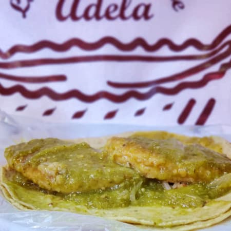Taco de Torta de Pollo
