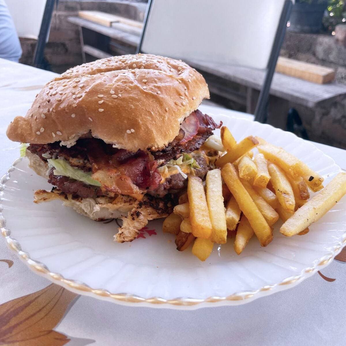 Hamburguesa Casera
