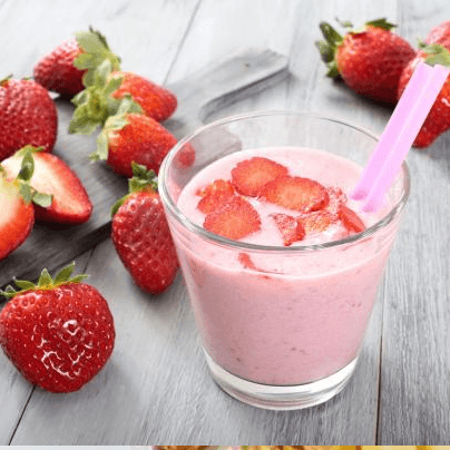 Jugonton de Fresa con Leche