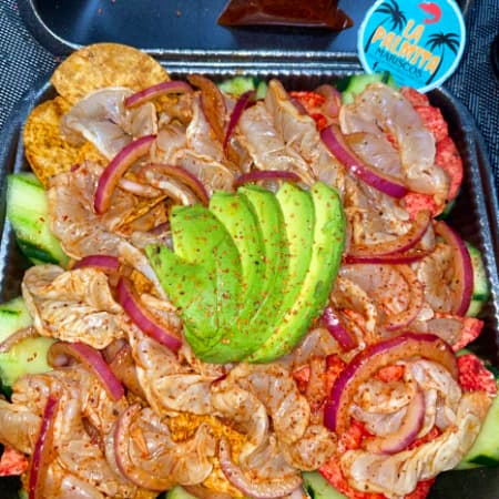 Charola en Aguachile PARA COMPARTIR