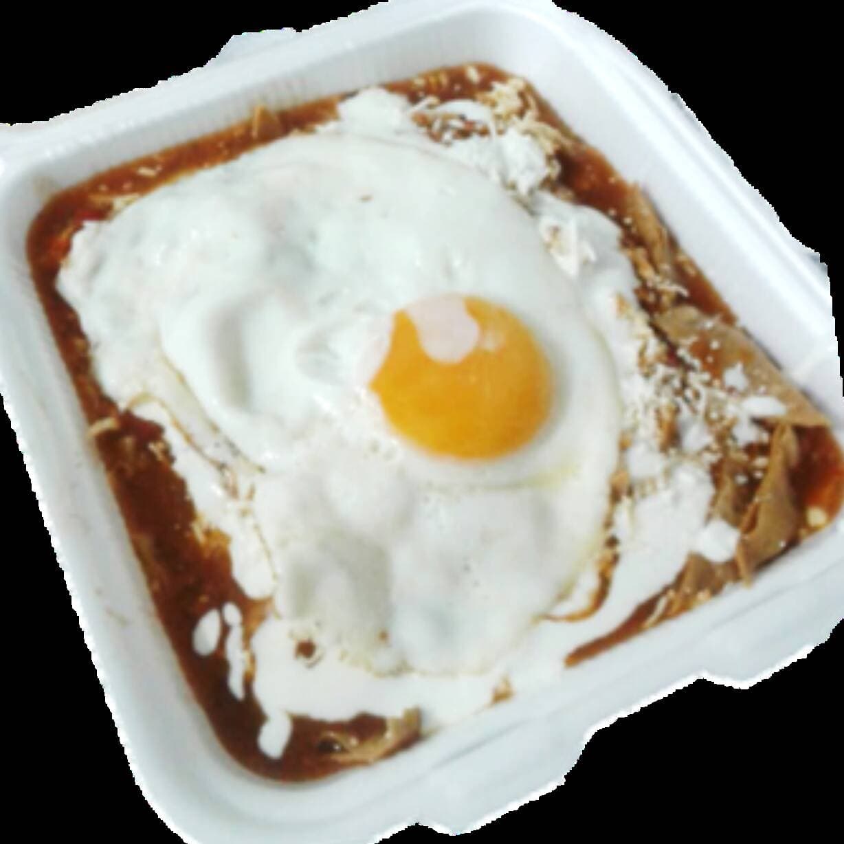 Combo Chilaquiles con Un Huevo + Cafe