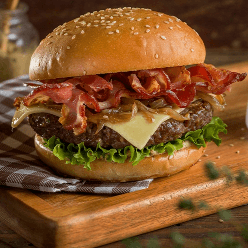 Hamburguesa Tocino