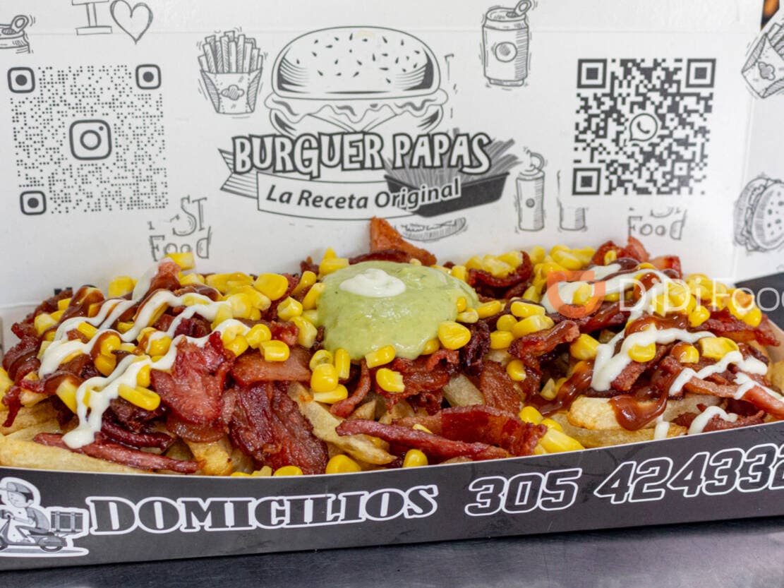 Burguer Papas