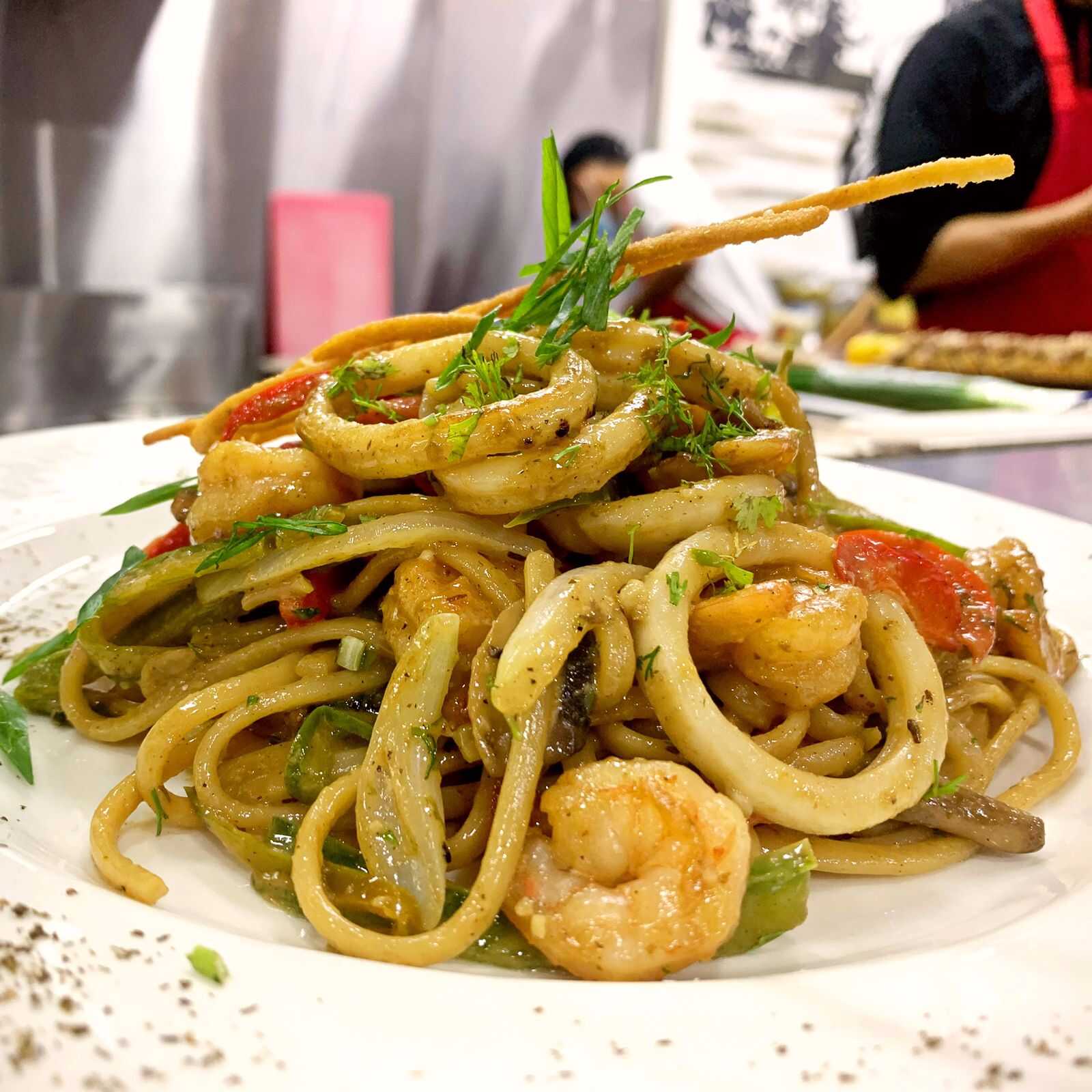 Pastas Frutos del Mar