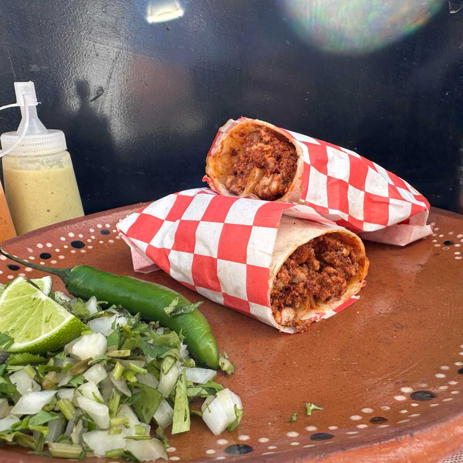Burrito de Carne al Pastor