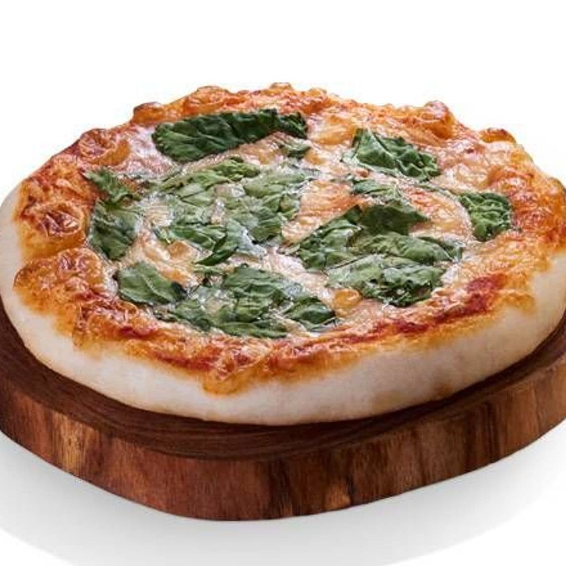 Pizza de espinaca