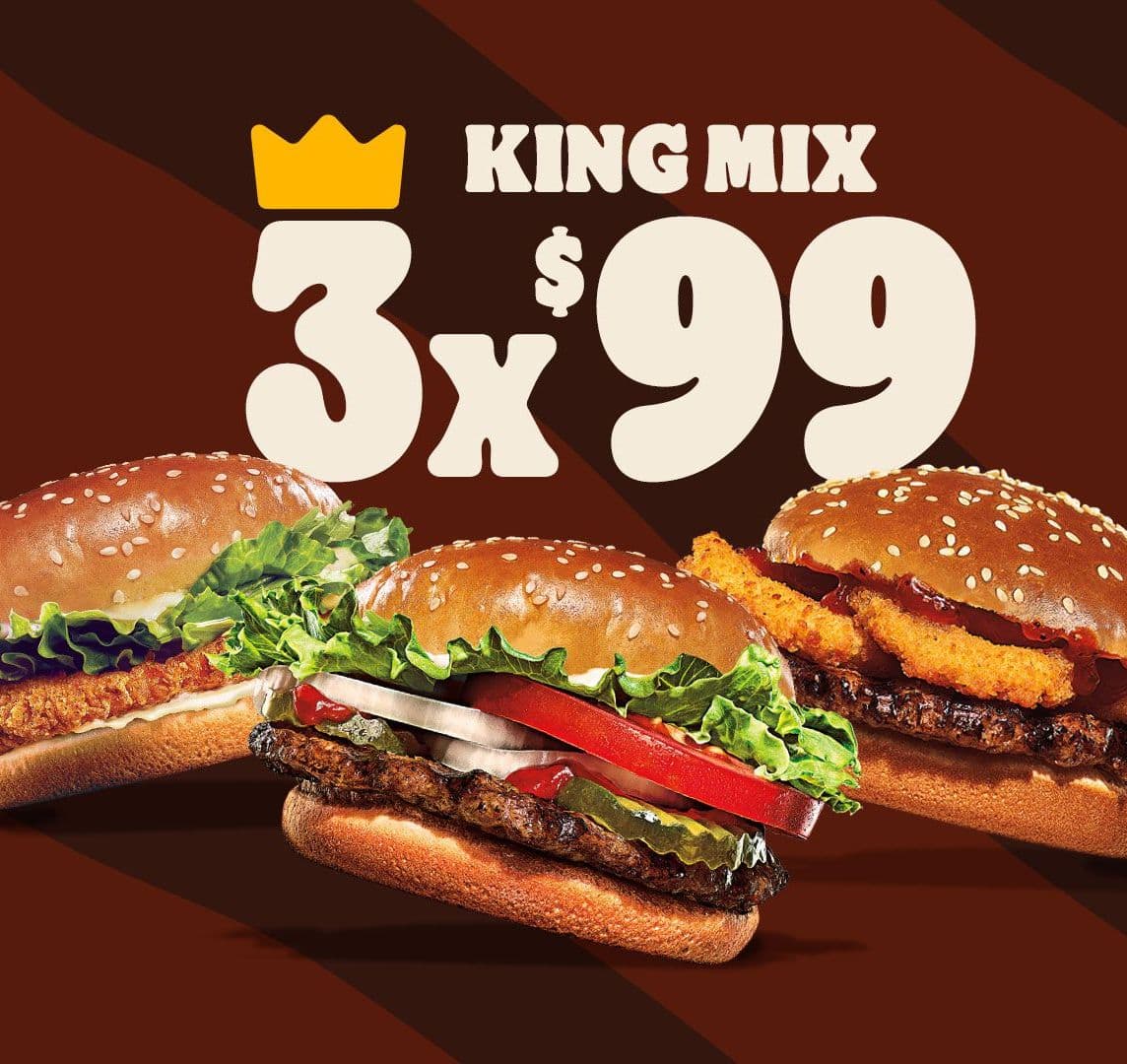 3 x $109: King Mix