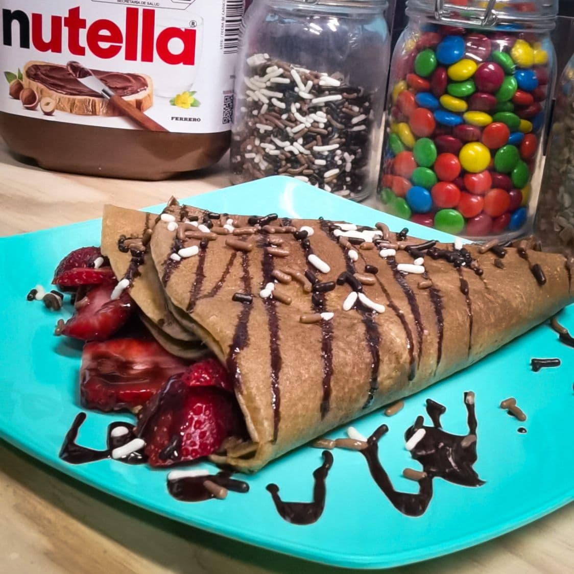 Crepa de NUTELLA con Fruta