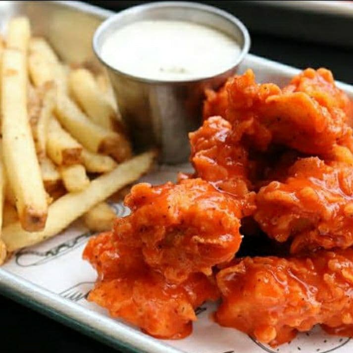 MEDIO KILO DE BONELESS PAPAS Y BEBIDA 🧆🍟🥤☺️
