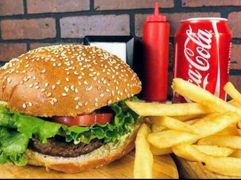 Hamburguesa con Papas