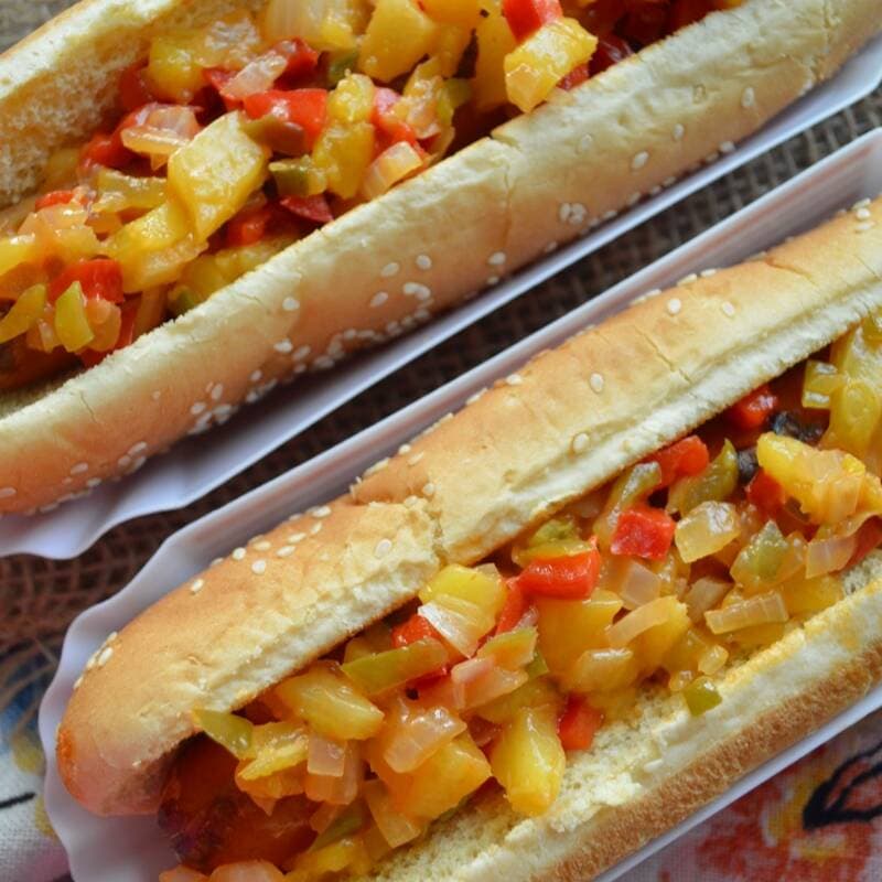 Hot Dog Hawaiano