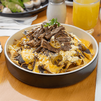 Nachos con Arrachera