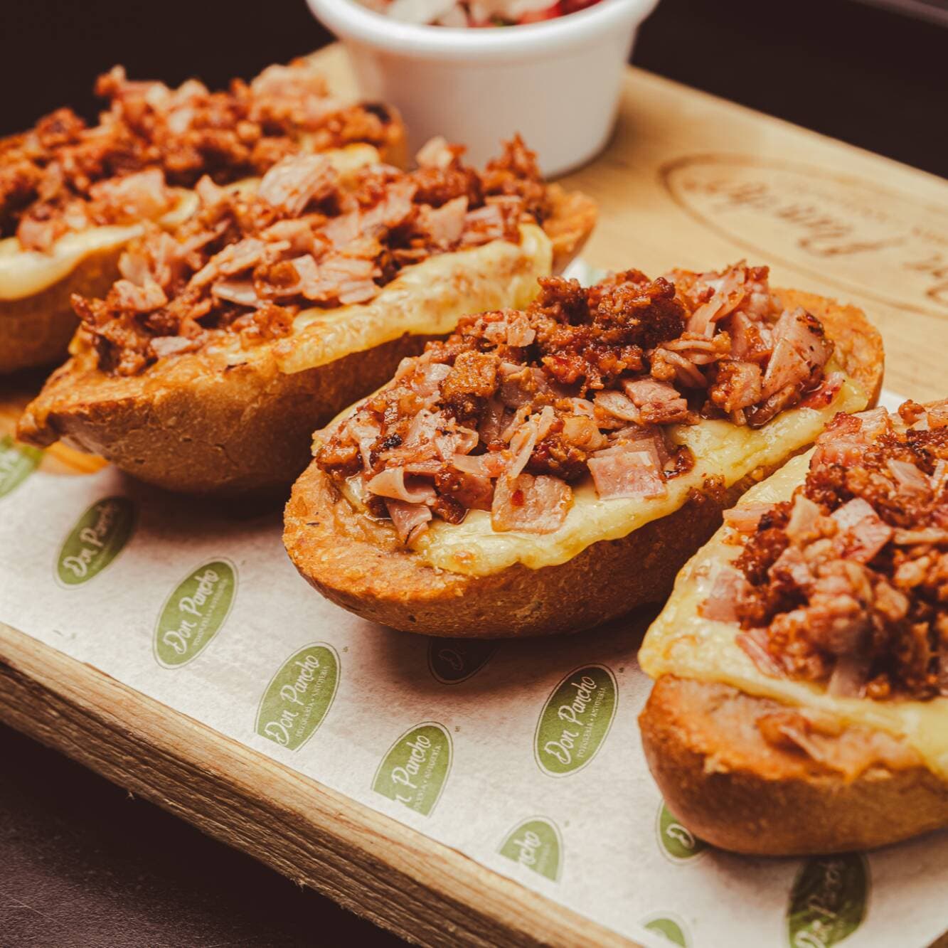 Molletes Don Pancho