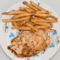 Pollito a la Plancha con Papas