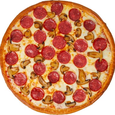 Pizza Italiana (peperonni y Champiñon)