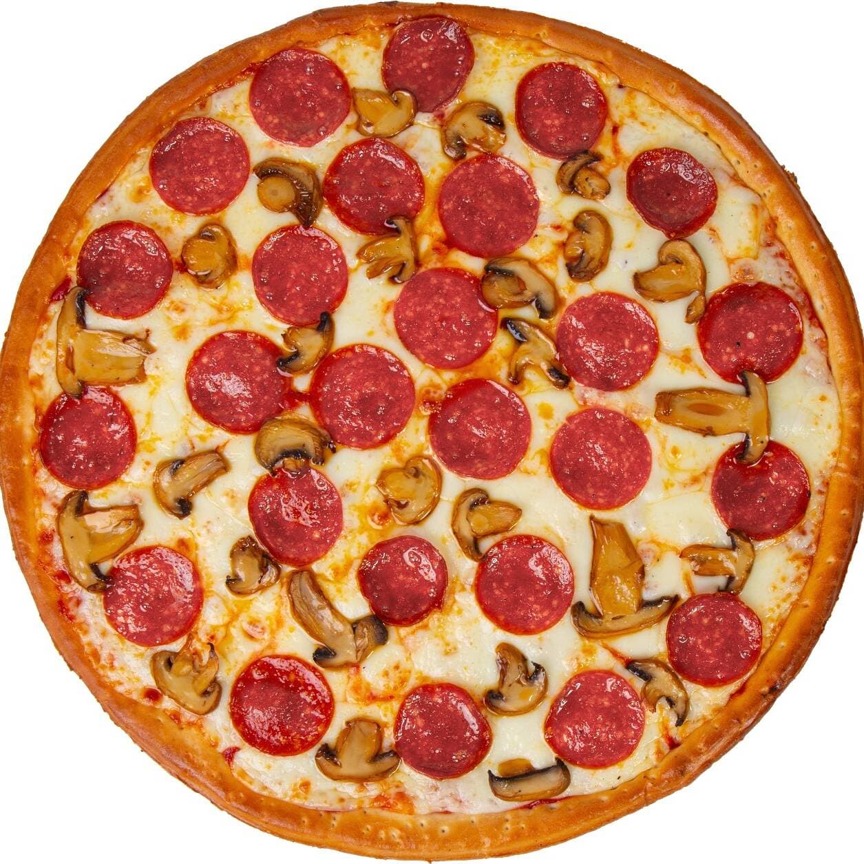 Pizza Italiana (peperonni y Champiñon)