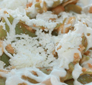 Chilaquiles con Chorizo