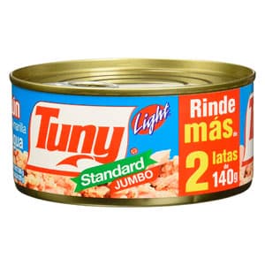 ATUN TUNY LIGHT EN AGUA JUMBO 295 G