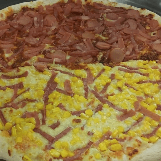 Pizza de La Casa Personal 4 Porciones 22 cm