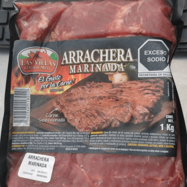 Arrachera 1k