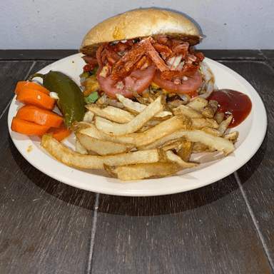 Hamburguesa con Pastor