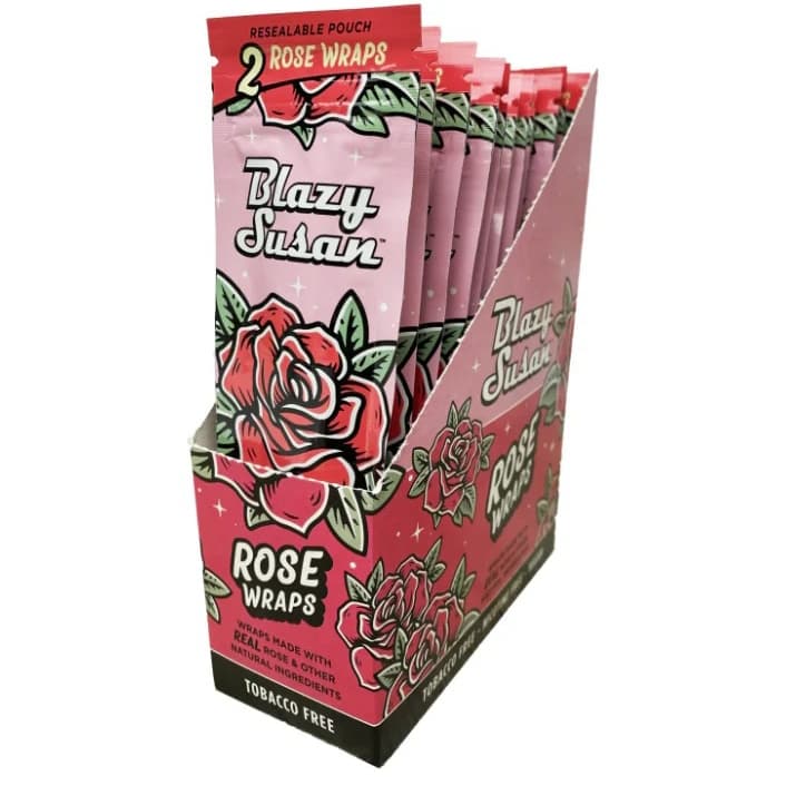 Blazy Susan Wraps Rose