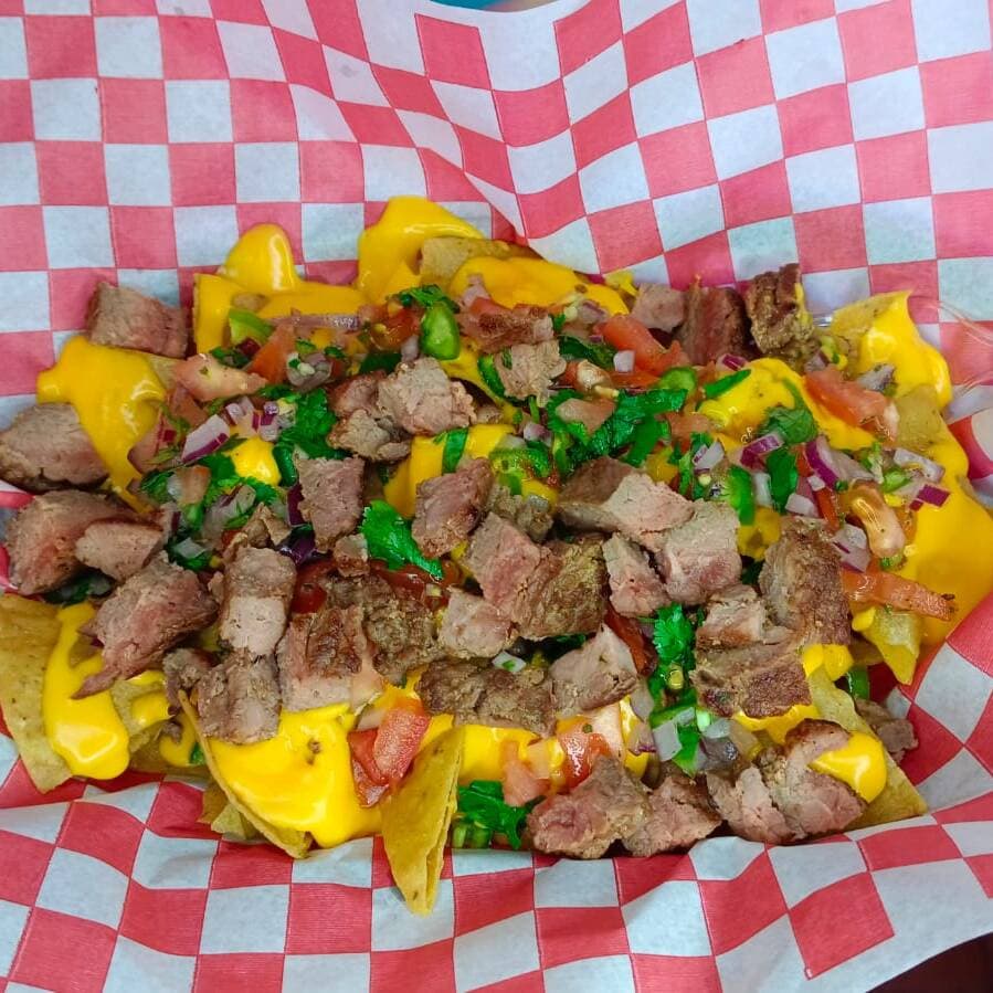 Nachos con Arrachera