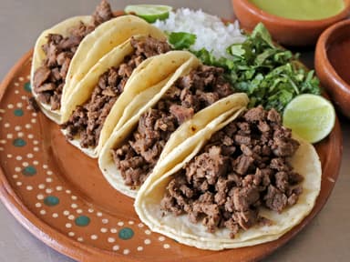 Tacos de bistec