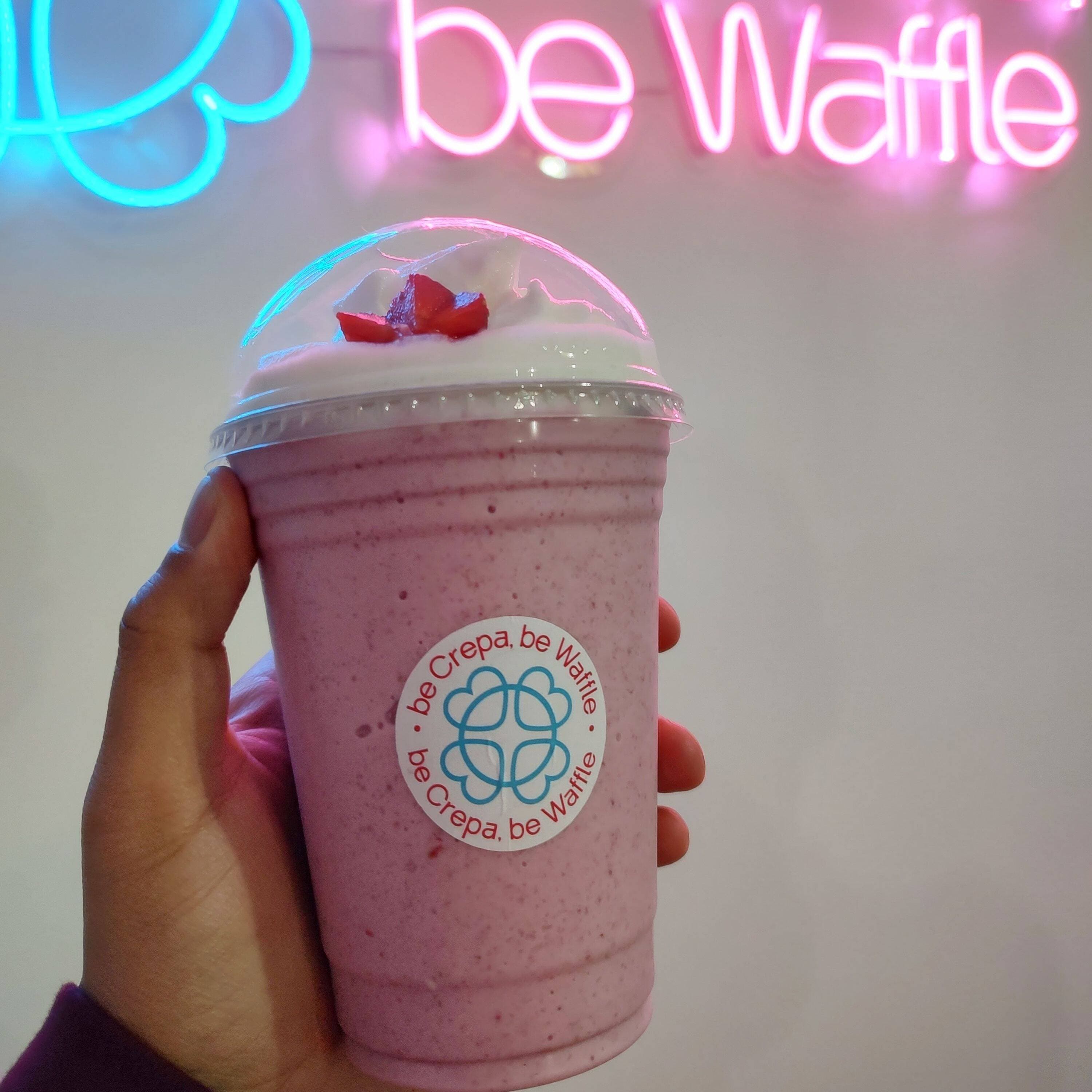 Frappé Fresas con Crema