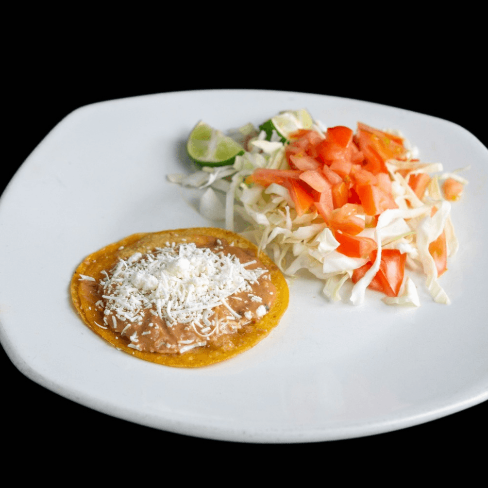 Taco de Frijol con Queso