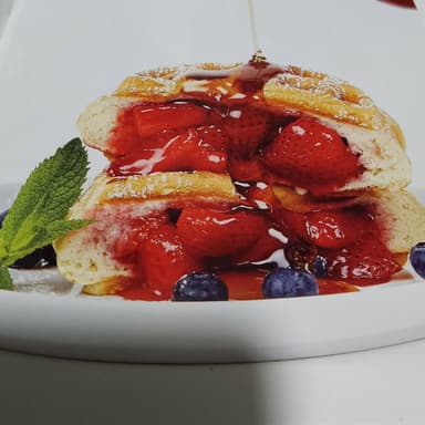 Waffle Relleno meloso