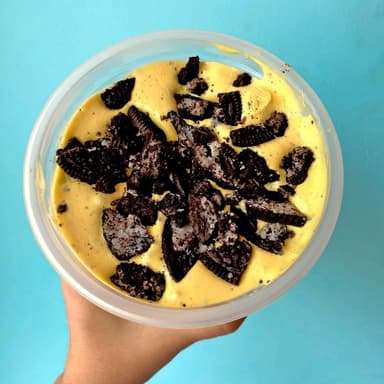 Helado oreo con vainilla medio litro