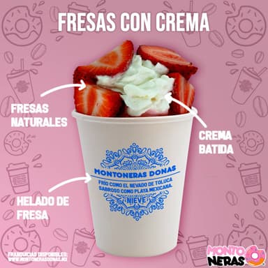 Fresas con Crema
